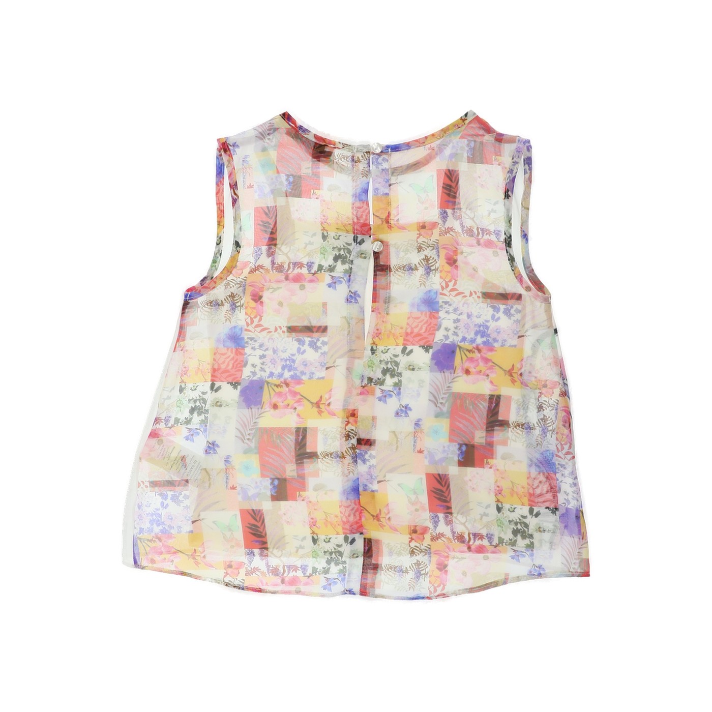 Patch Work Girl's Blouse