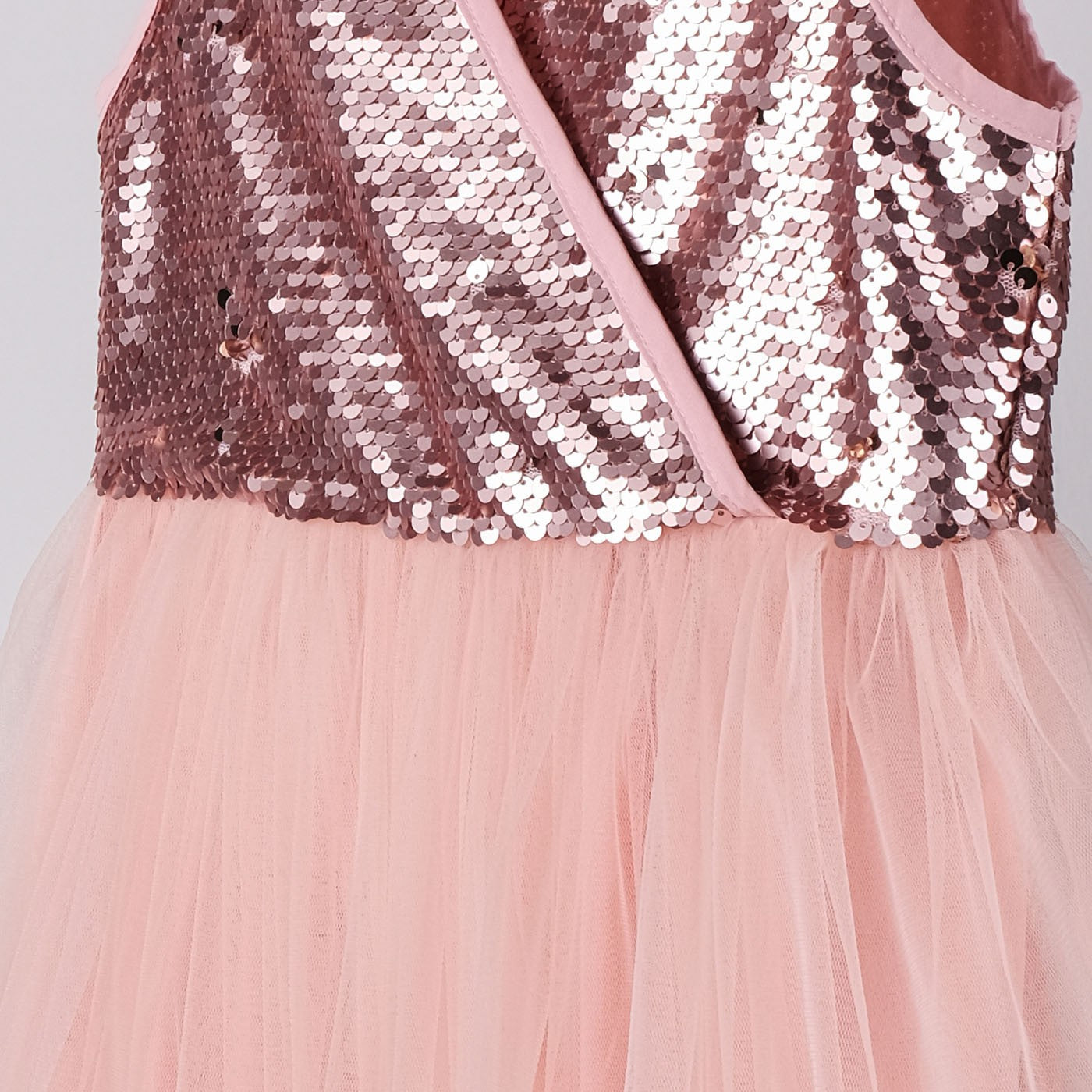 Panco Evening Dress, Poudre