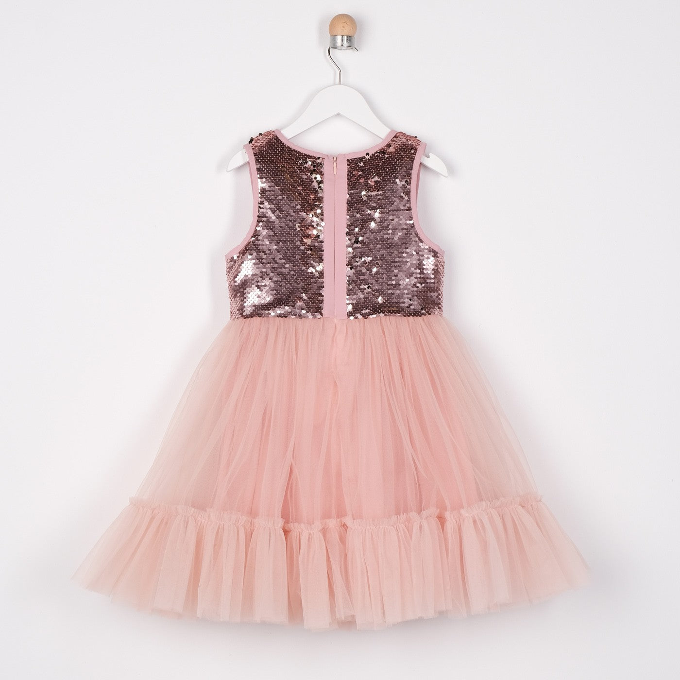 Panco Evening Dress, Poudre