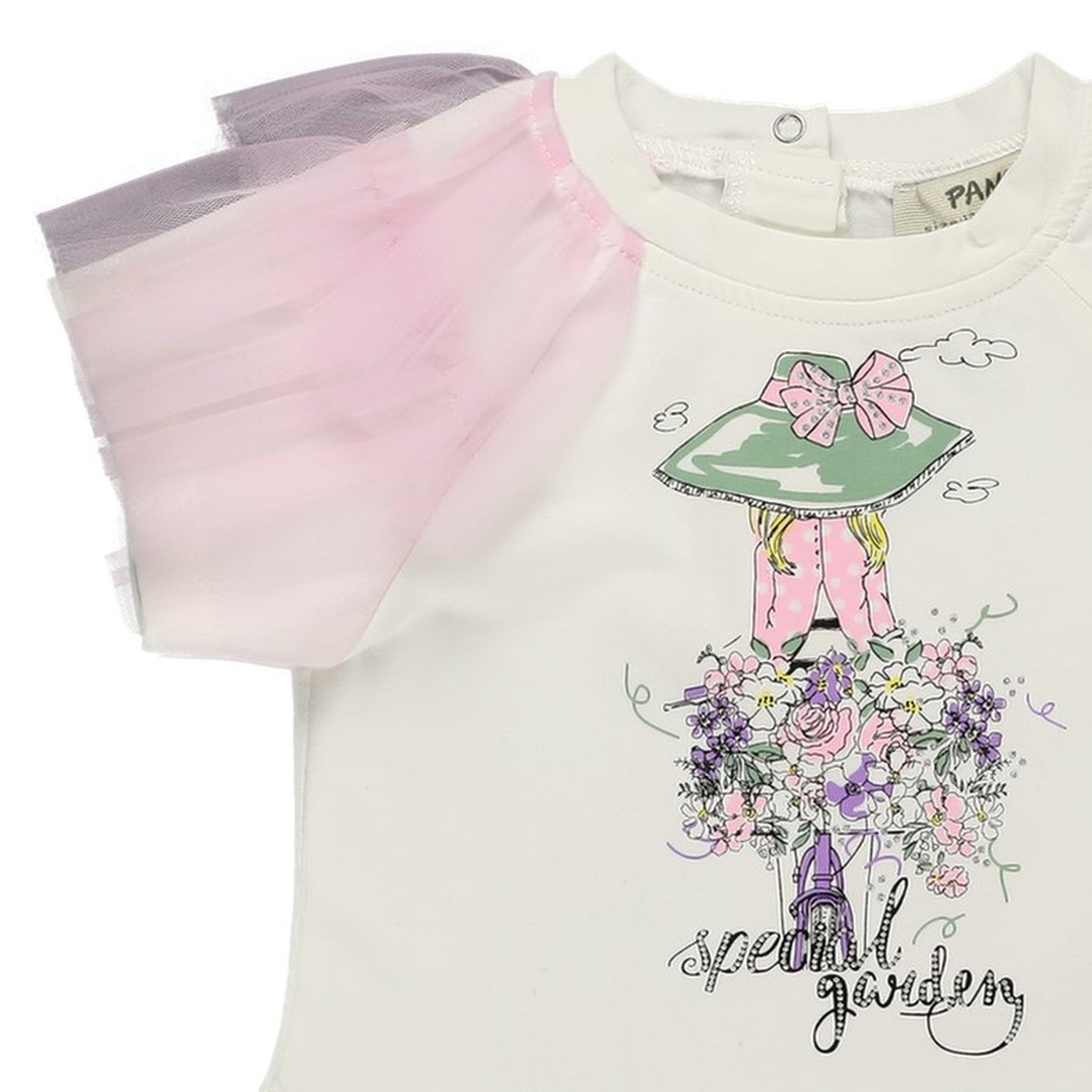 Patch Work Baby Girl T-Shirt