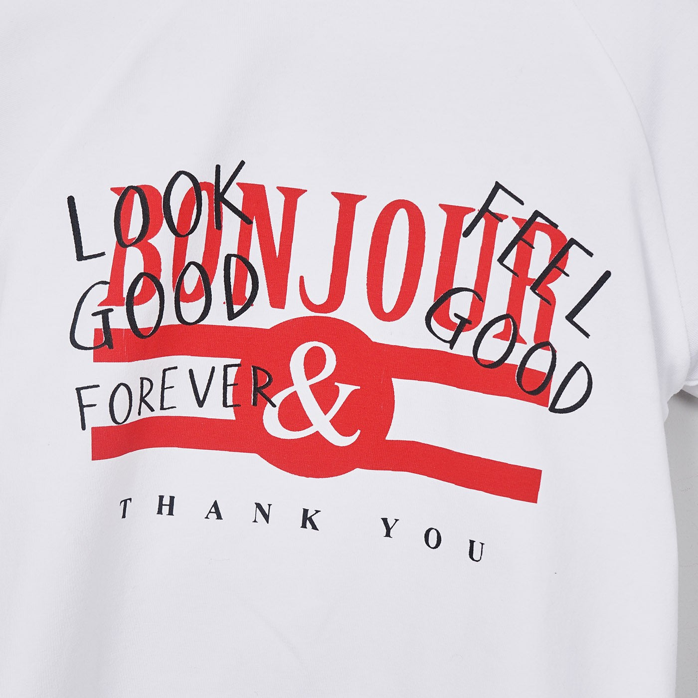 Red Love Girl Short Sleeve Bodysuit