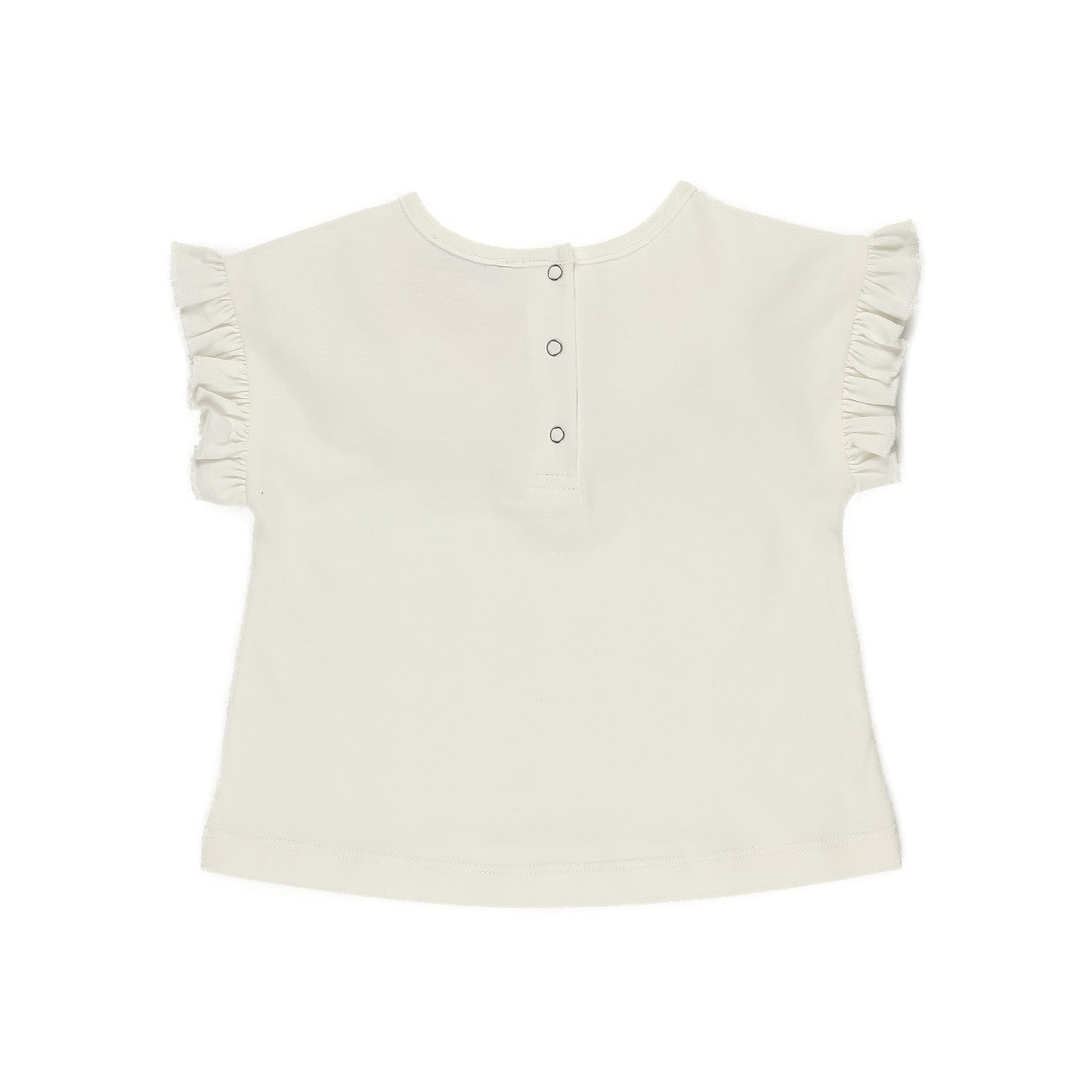 Romantic Garden Baby Girl Short Sleeve T-shirt