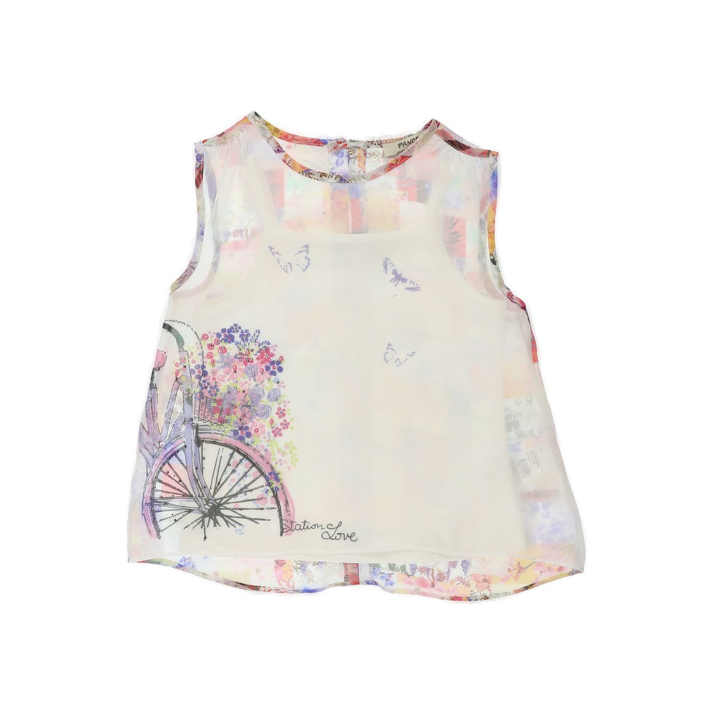 Patch Work Girl's Blouse
