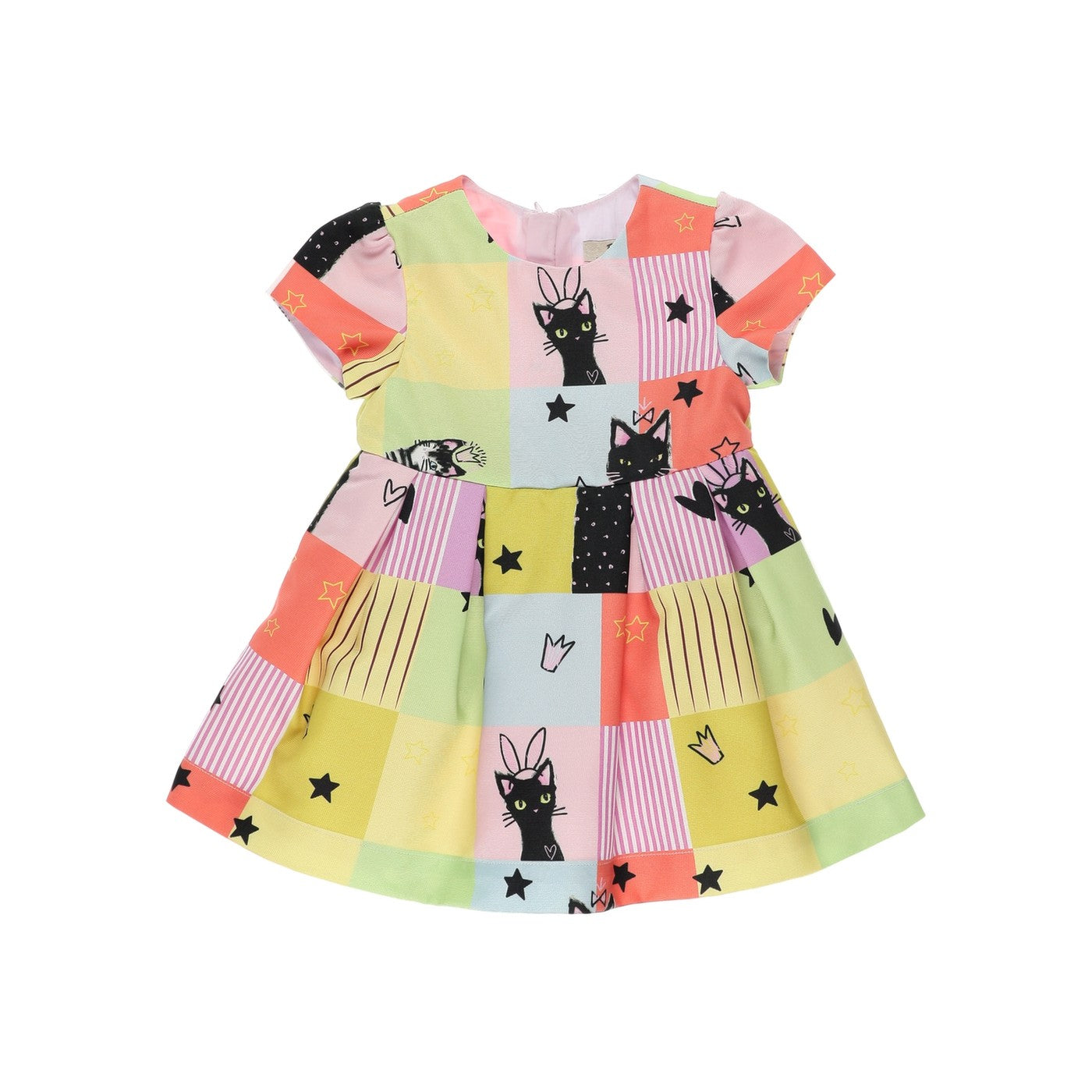 Cute Cat Baby Girl Dress