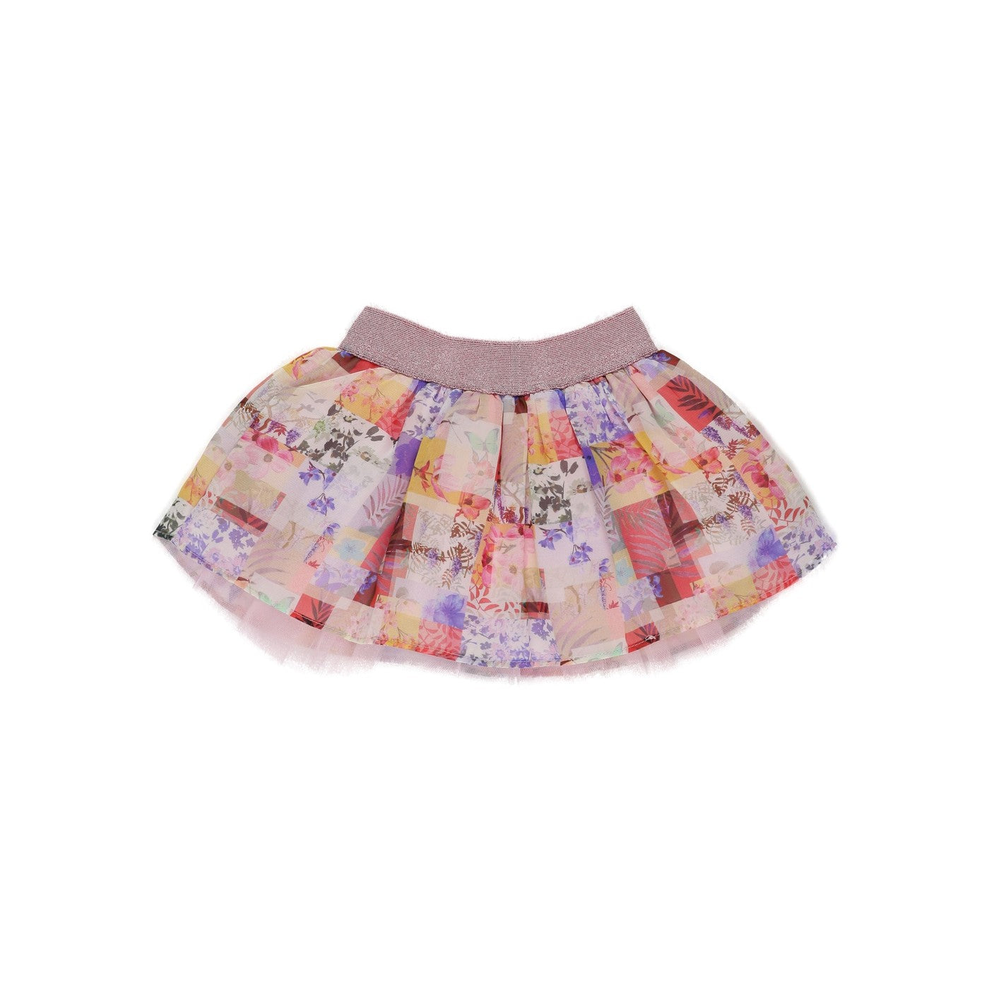 Patch Work Girl Skirt