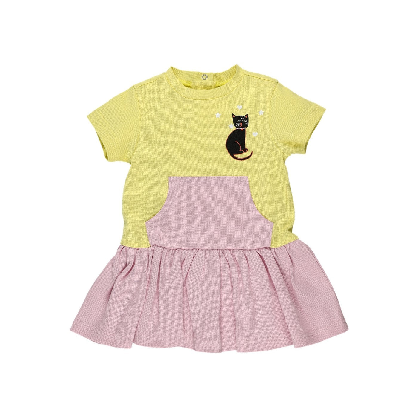 Cute Cat Baby Girl Knitted Dress