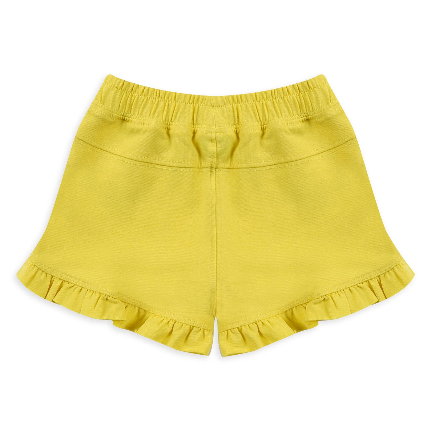 Baby Girl Frill Detailed Tshirt And Shorts Double Set