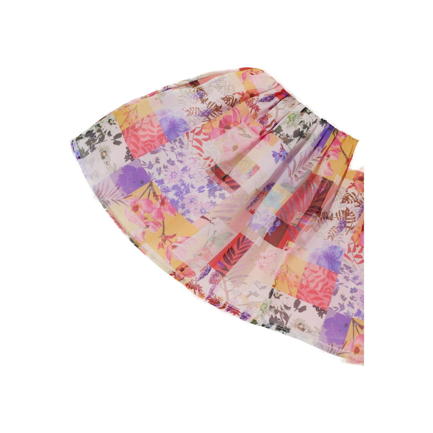 Patch Work Girl Skirt
