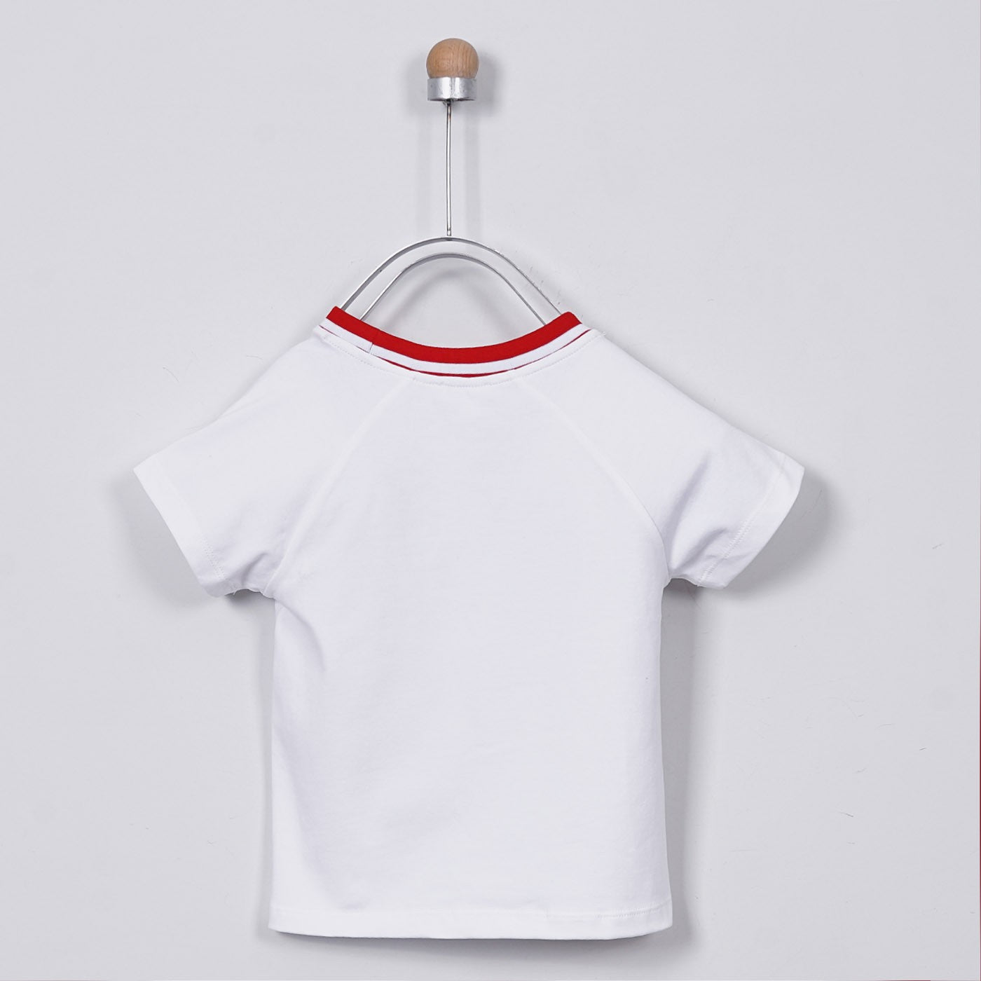 Red Love Girl Short Sleeve Bodysuit