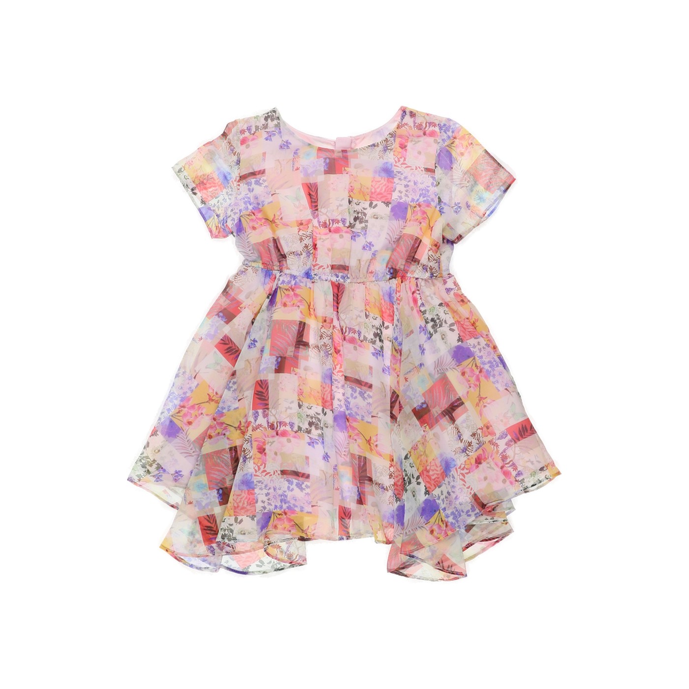 Patch Work Girls Dress