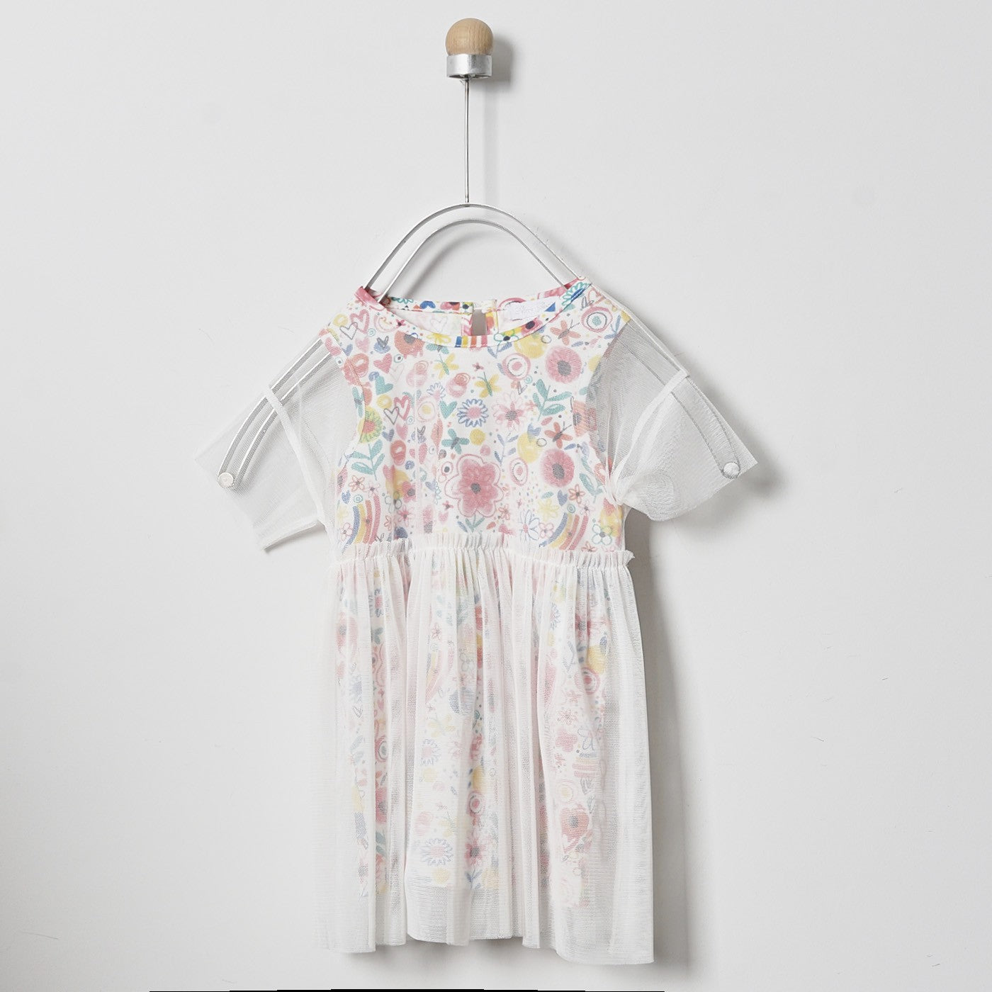 Panco Girl Knitted Dress, Sunny