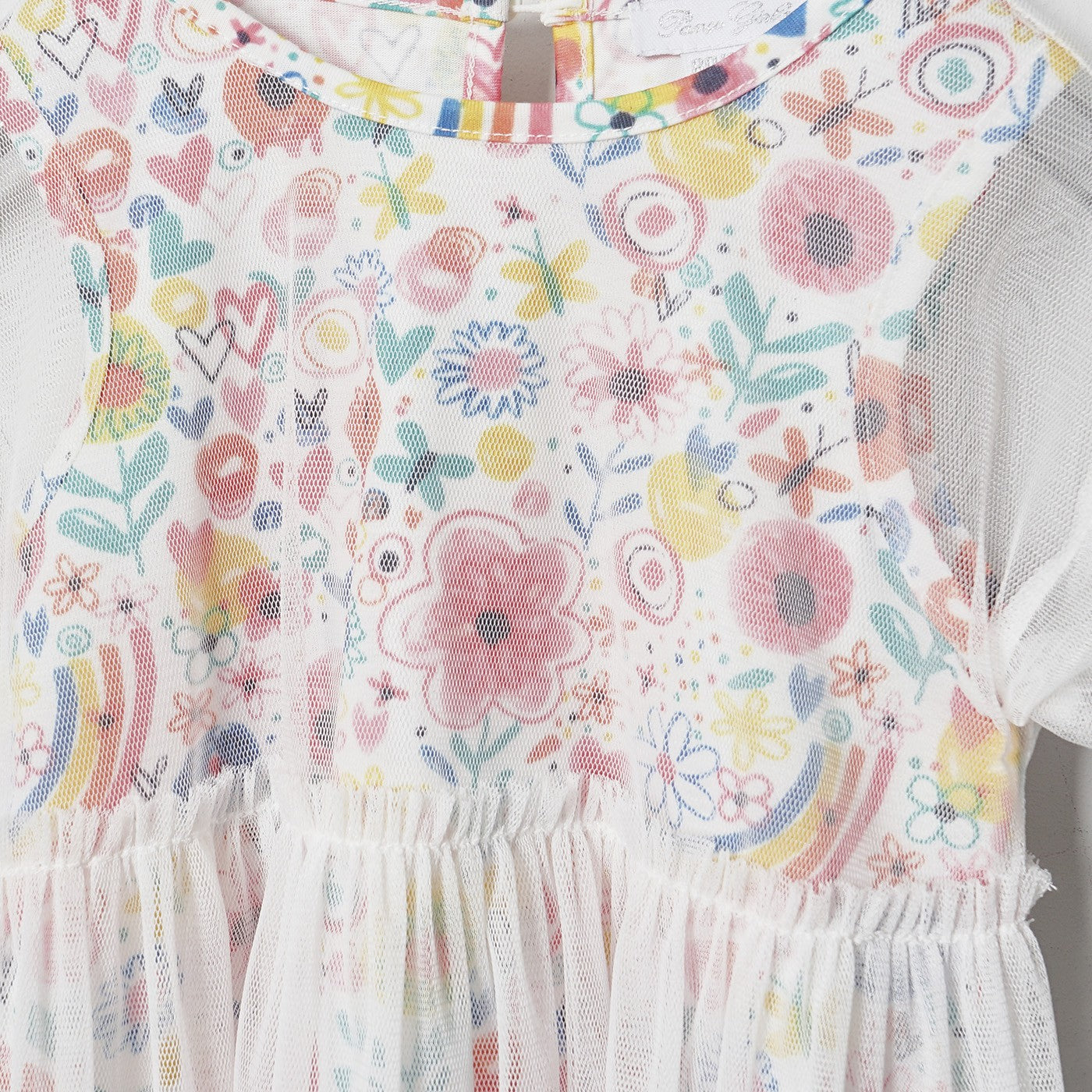 Panco Girl Knitted Dress, Sunny
