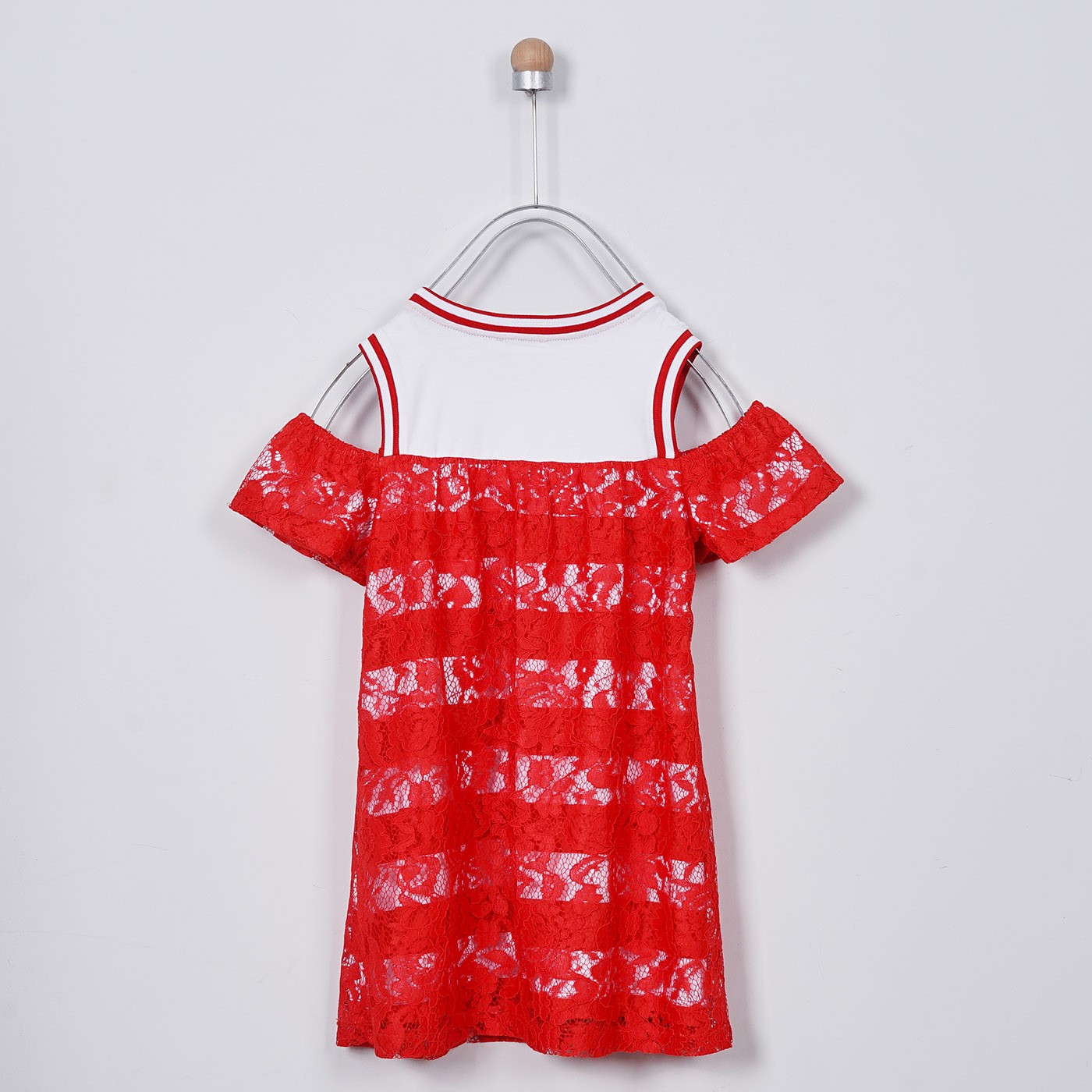 Red Love Girl Knitted Dress