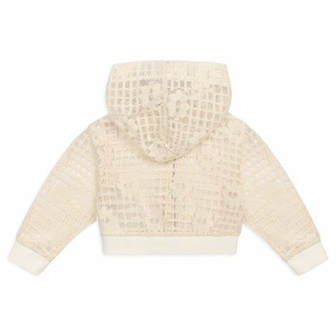 Panco Baby Girl Jacket, Serenity Beige