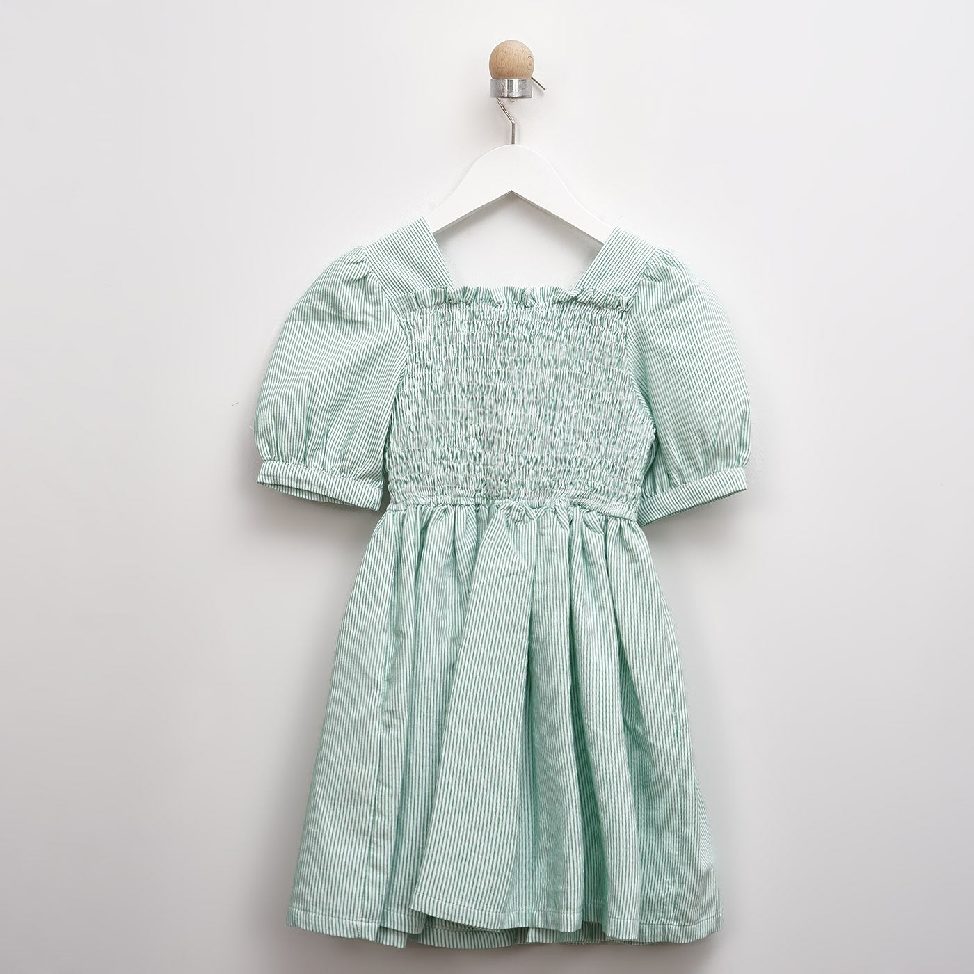 Panco Dress, Green Line