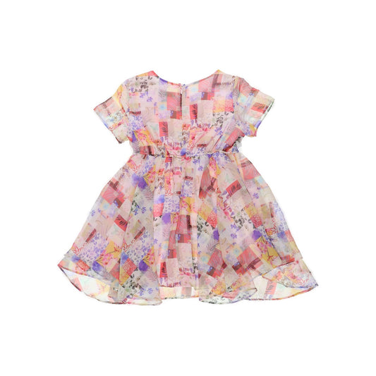 Patch Work Girls Dress