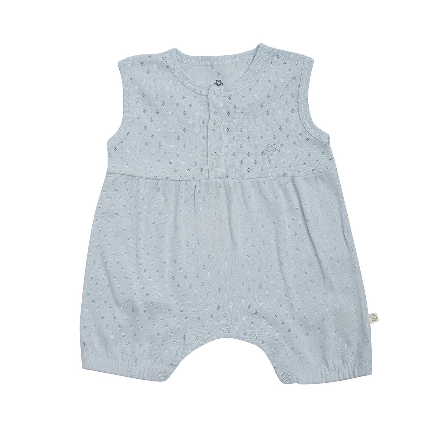 OrganicEra Romper, Jacquard Rib