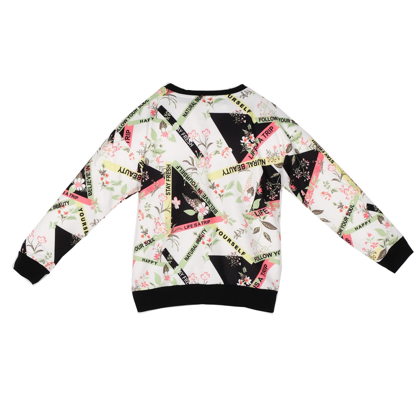 More Flowers Girl Sweatshirt