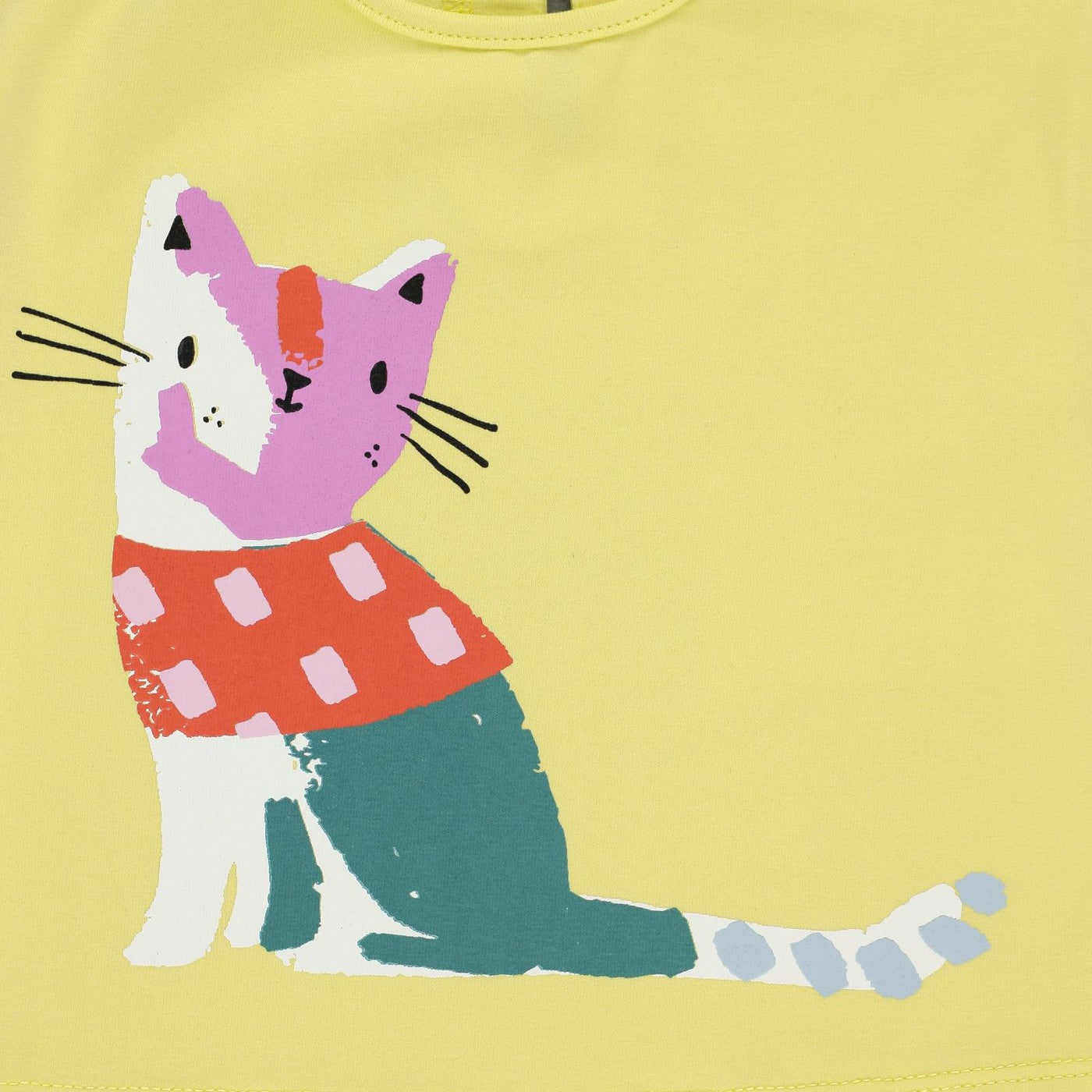 Cute Cat Baby Girl T-Shirt