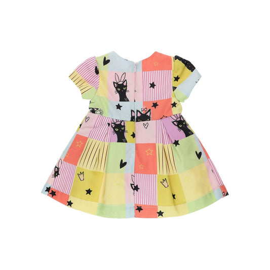 Cute Cat Baby Girl Dress