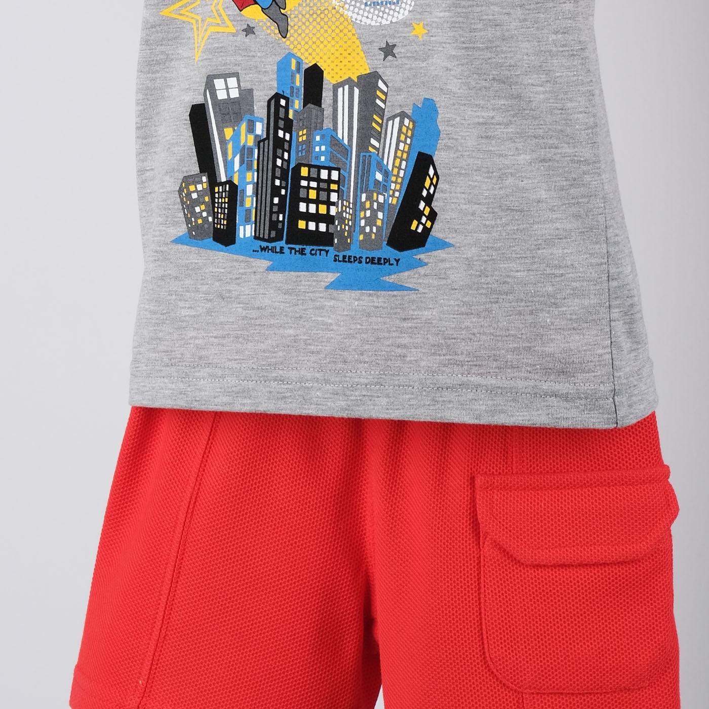 Panco T-Shirt & Short Set, Plunk