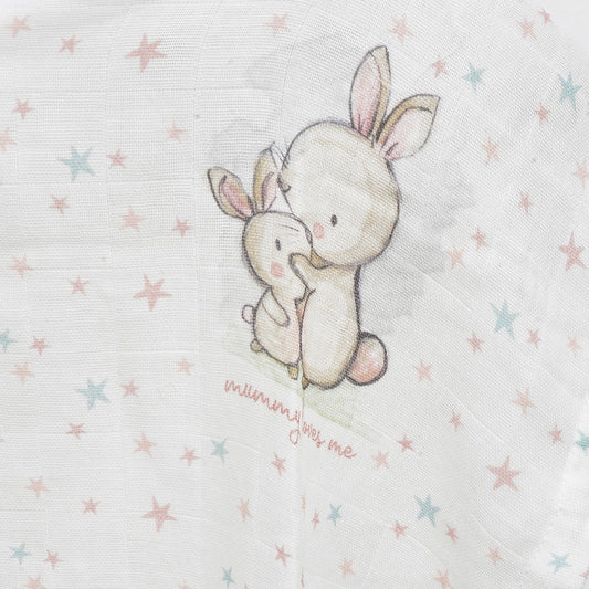 Panco Muslin Star Rabbit