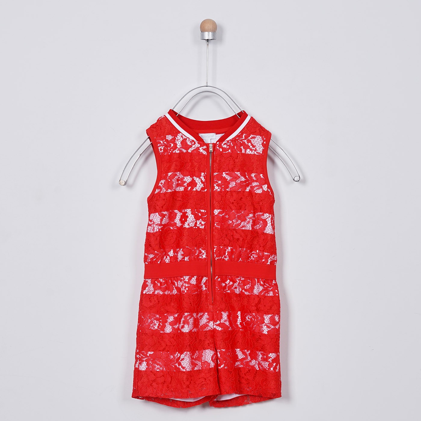 Panco Knitted Jumpsuit, Red Love