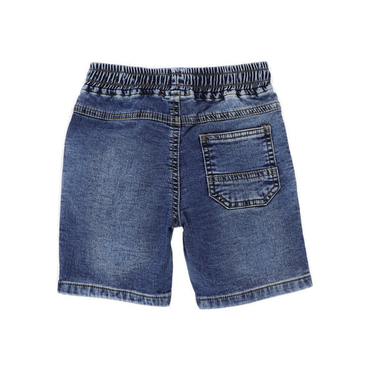 Swim Team Baby Boy Denim Shorts