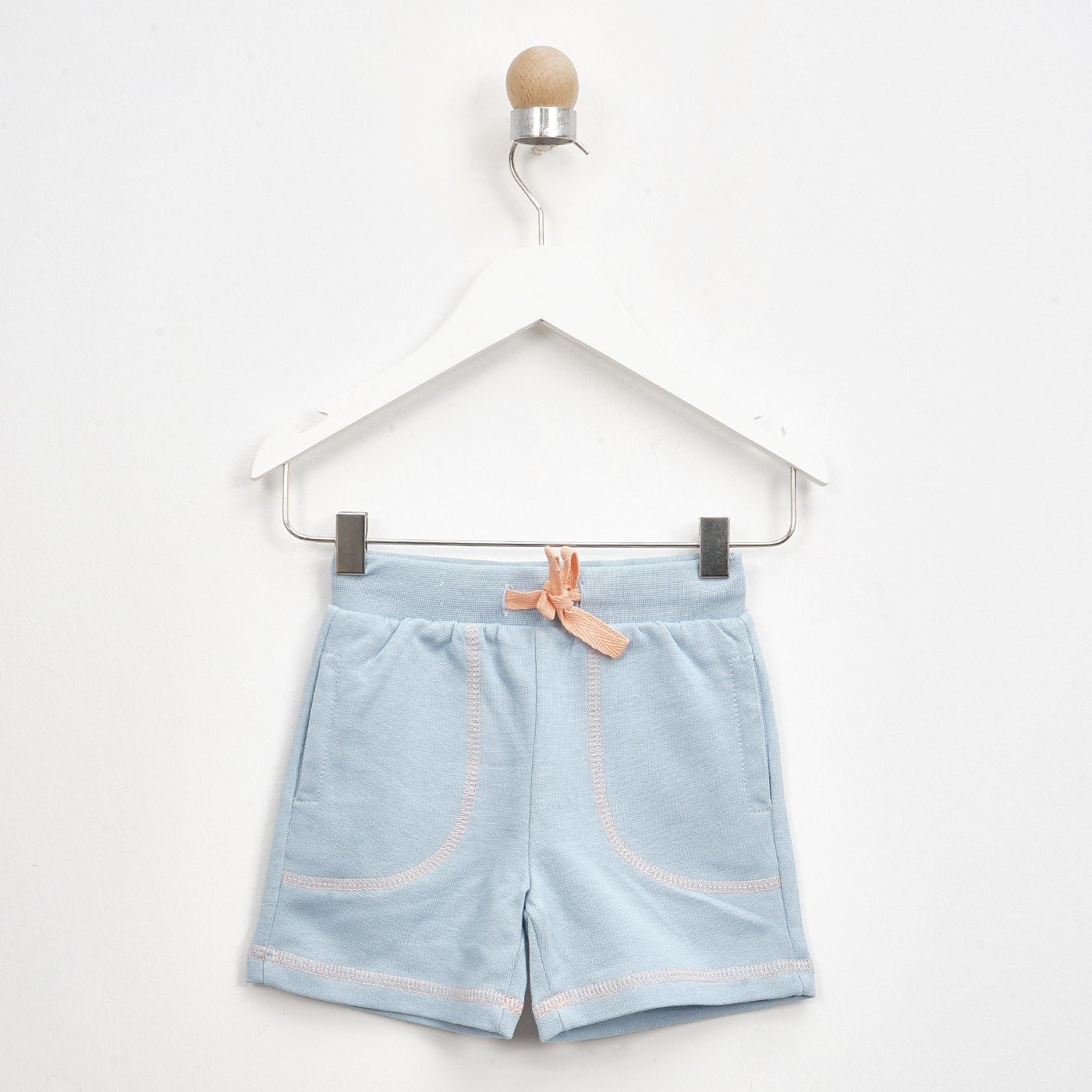 Natural World Baby Boy Blue Shorts With Pocket