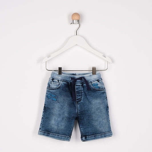 Panco Baby Boy Denim Shorts, Next Level