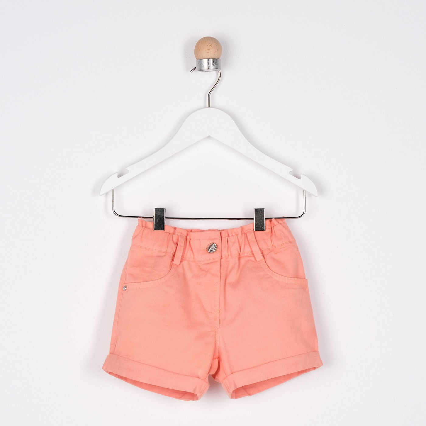 Beautiful Baby Girl Pink Shorts With Pocket