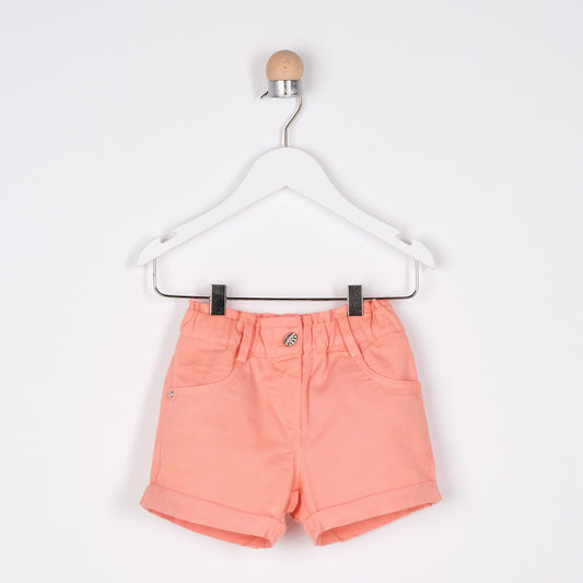 Beautiful Baby Girl Pink Shorts With Pocket