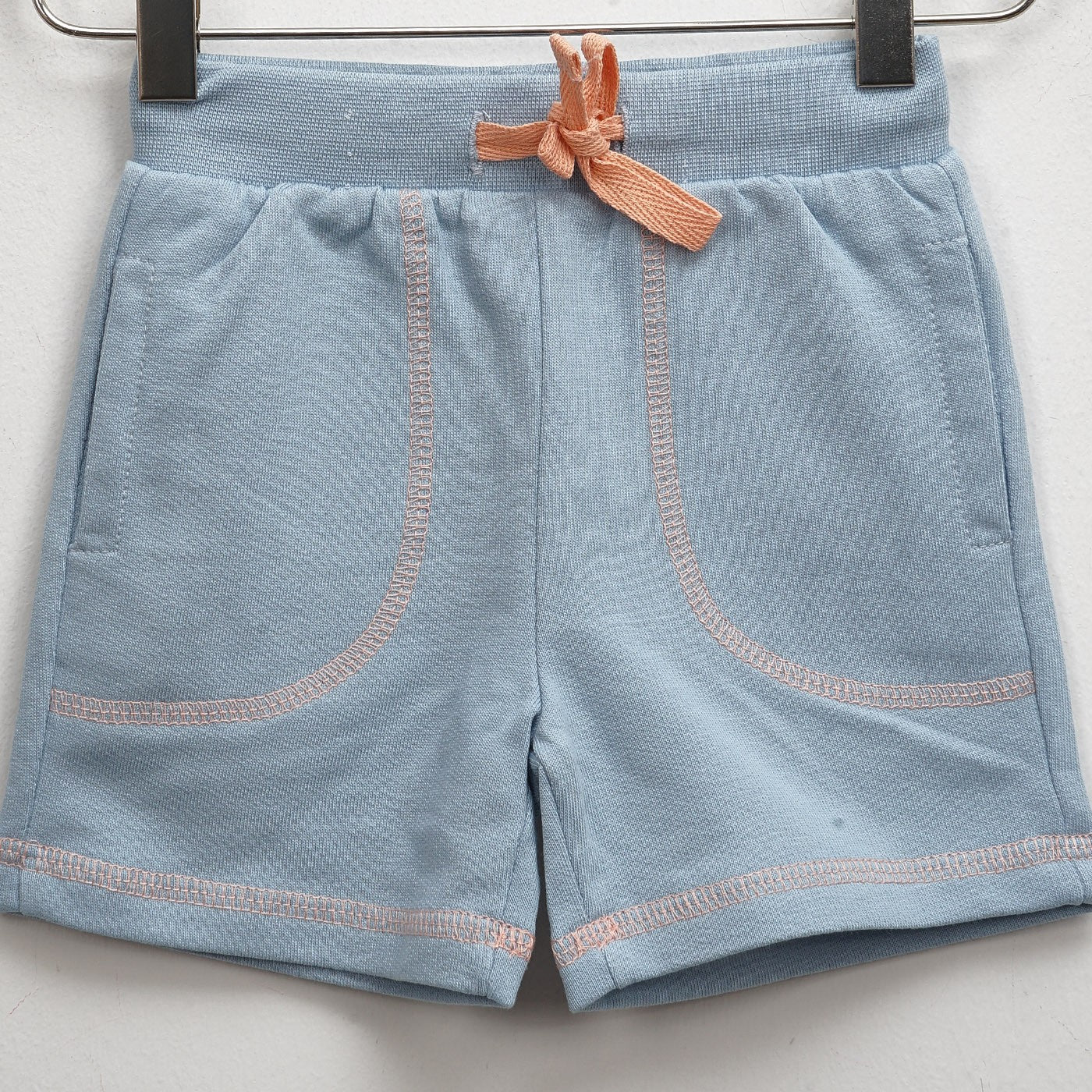 Natural World Baby Boy Blue Shorts With Pocket